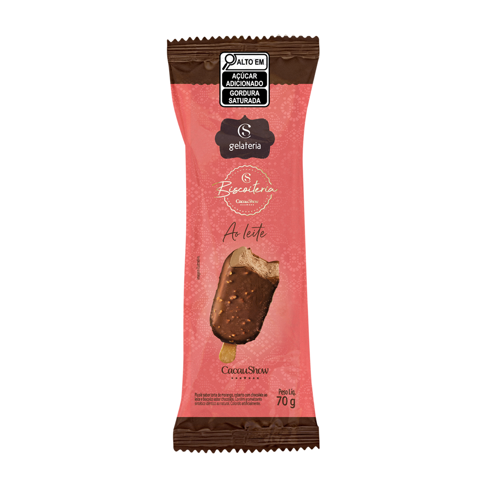 Sorvete Biscoiteria 70g, , large. image number 0