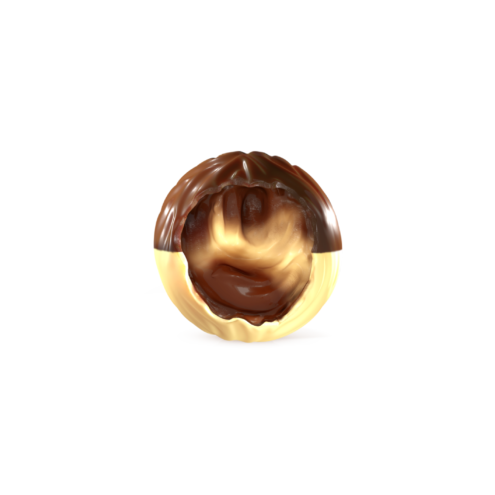 Trufa de Chocolate ao Leite e Branco Mezzo 30g, , large. image number 1