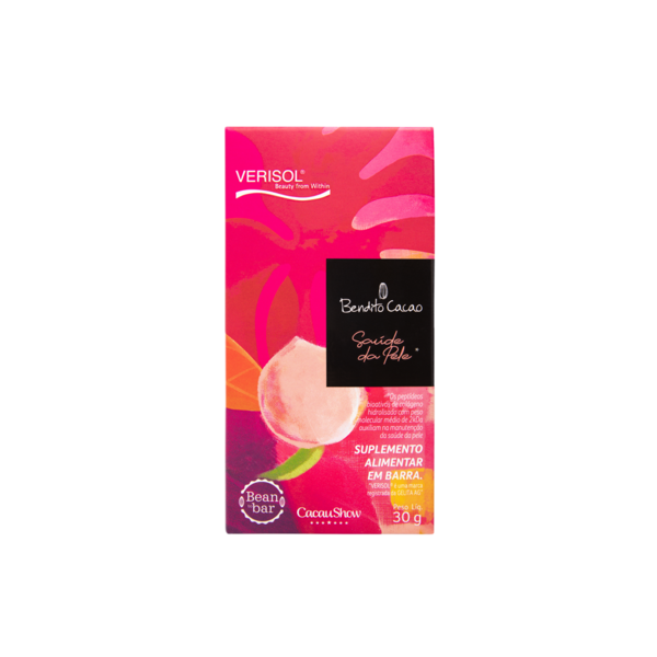 Tablete de Chocolate 70% Bendito Cacao Saúde da Pele 30g