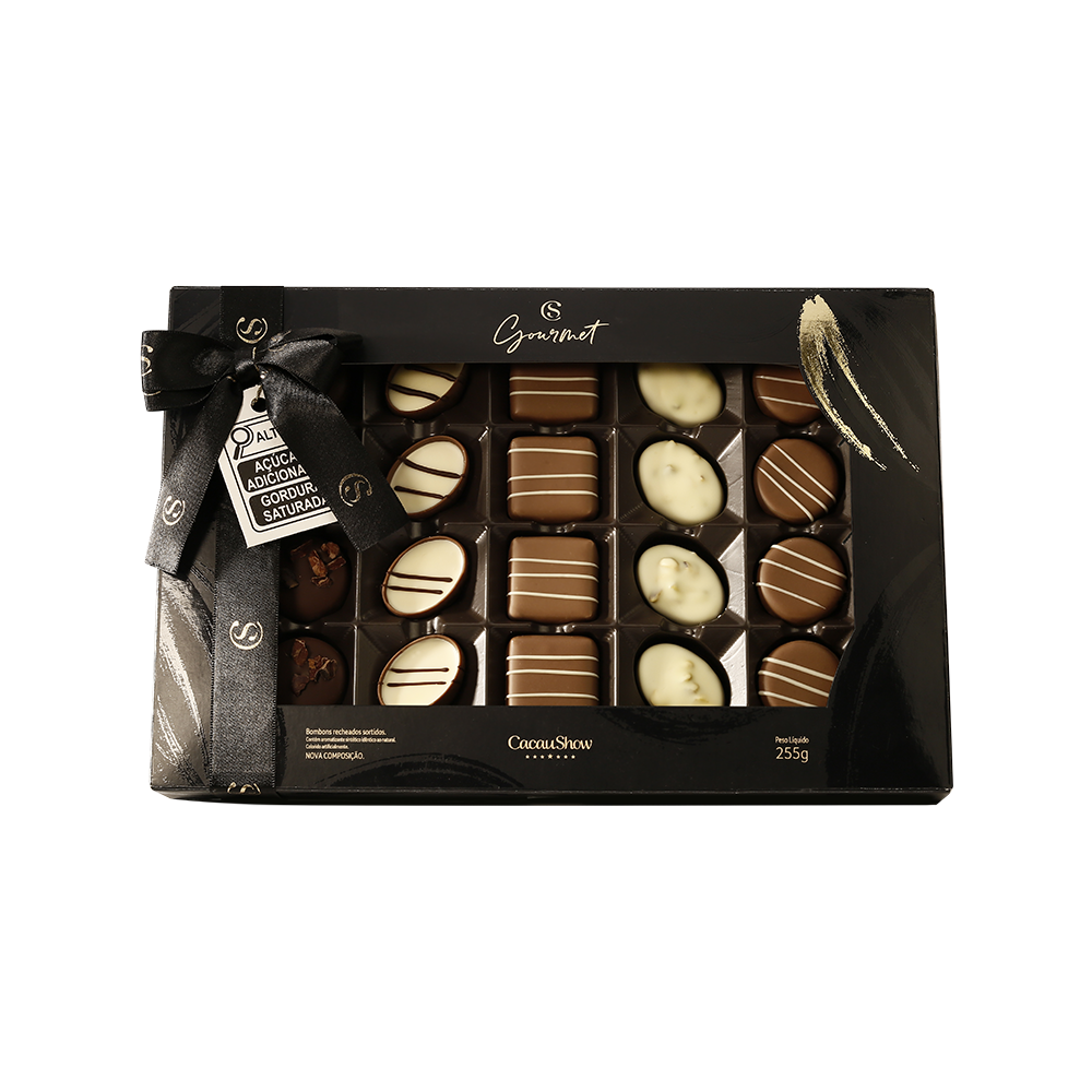 Caixa de Bombons Gourmet 255g, , large. image number 0