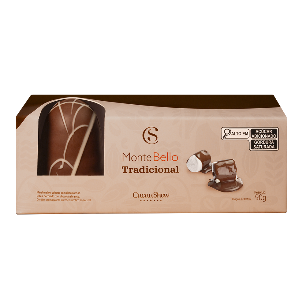 Marshmallow MonteBello Tradicional 90g, , large. image number 0
