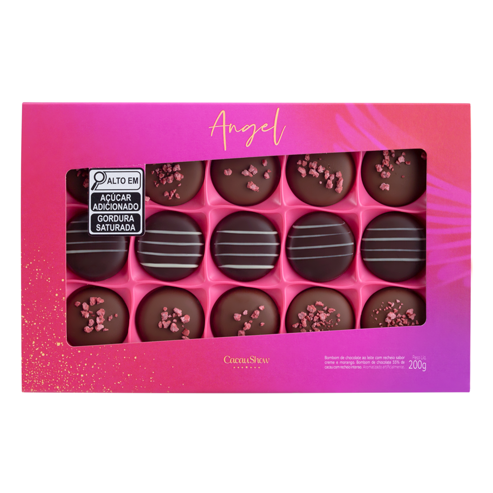Caixa de Bombom Angel de Chocolate ao Leite 200g, , large. image number 0
