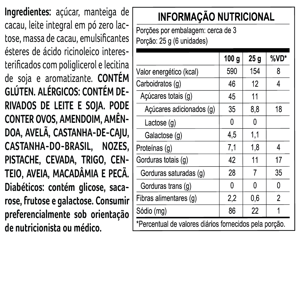 Tablete Miau Bless Zero Lactose ao Leite 70g, , large. image number 2
