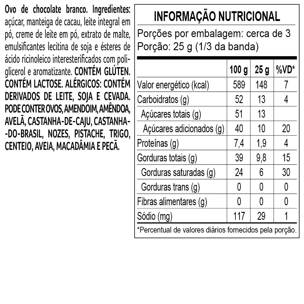 Ovo de Páscoa laCreme Mezzo ao Leite e Branco 200g, , large. image number 2