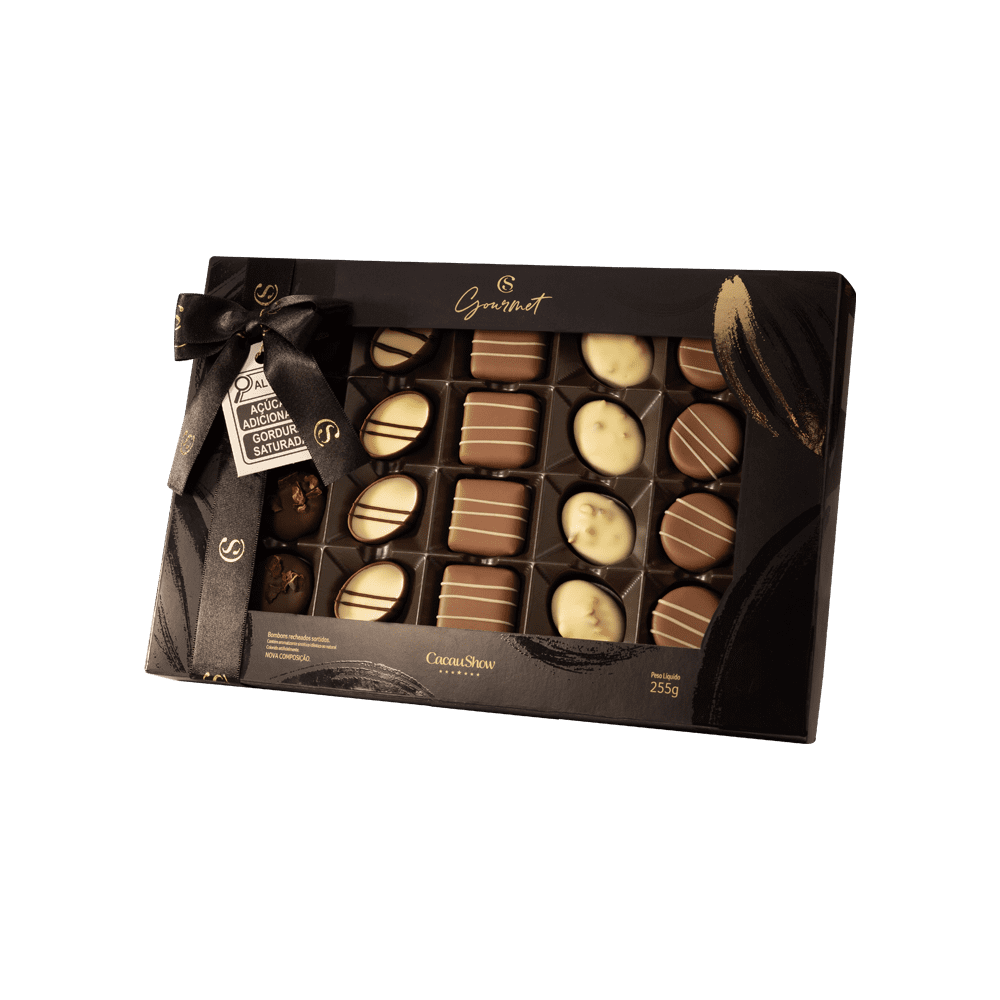 Caixa de Bombons Gourmet 255g, , large. image number 1